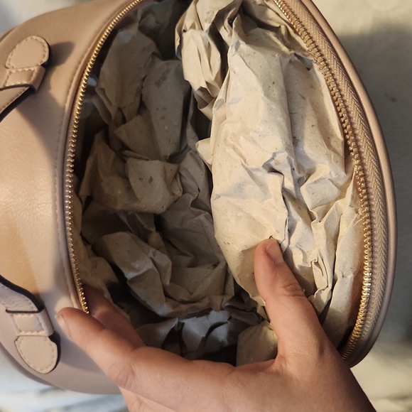 NWT Aldo Blush Pink Mini Backpack with Chain Detail - Picture 7 of 8